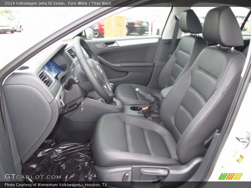 Pure White / Titan Black 2014 Volkswagen Jetta SE Sedan