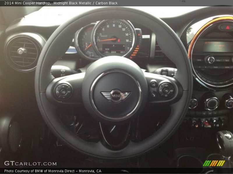 Midnight Black Metallic / Carbon Black 2014 Mini Cooper Hardtop