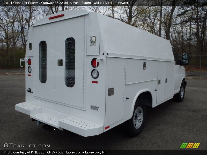 Summit White / Medium Pewter 2014 Chevrolet Express Cutaway 3500 Utility Van