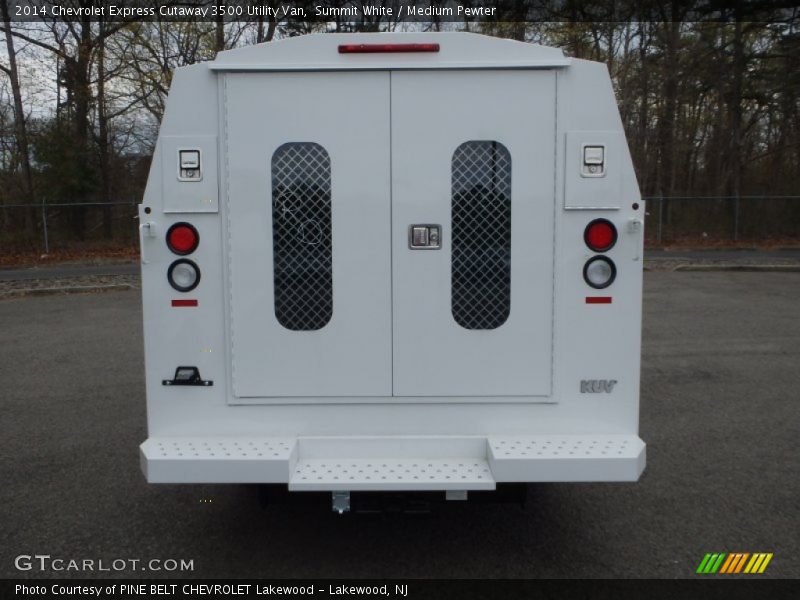 Summit White / Medium Pewter 2014 Chevrolet Express Cutaway 3500 Utility Van