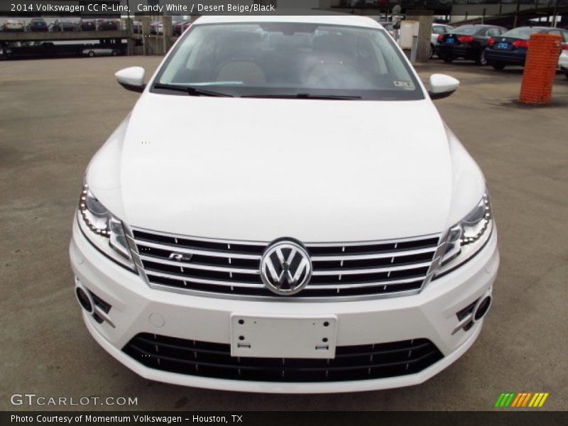 Candy White / Desert Beige/Black 2014 Volkswagen CC R-Line