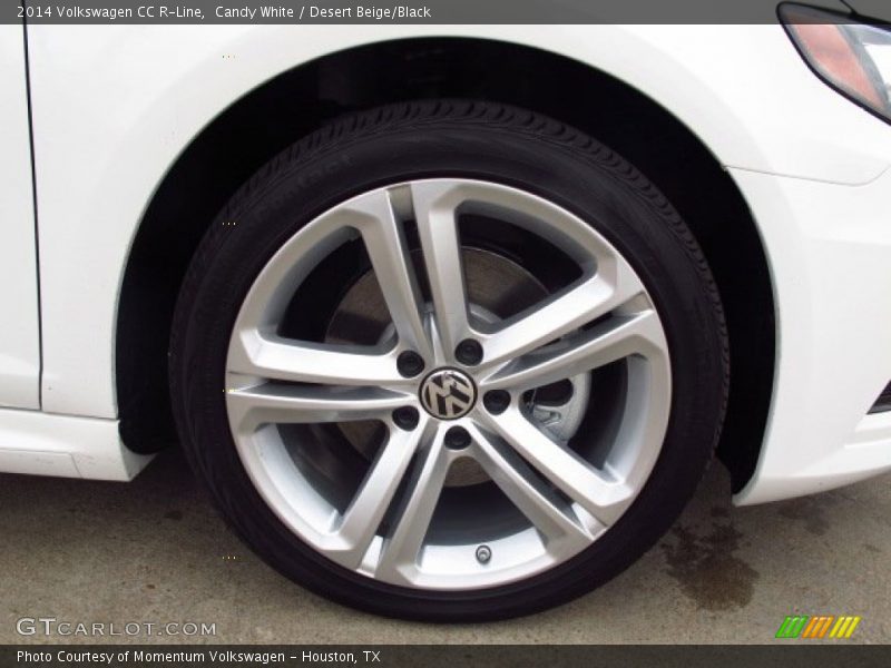 Candy White / Desert Beige/Black 2014 Volkswagen CC R-Line