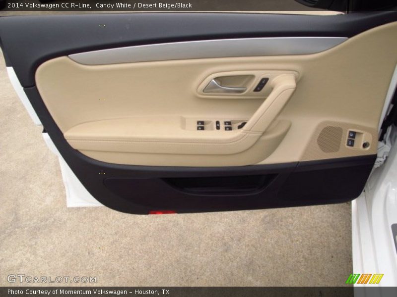 Candy White / Desert Beige/Black 2014 Volkswagen CC R-Line