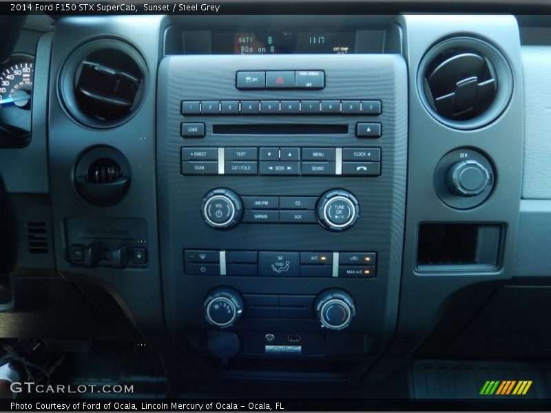 Controls of 2014 F150 STX SuperCab