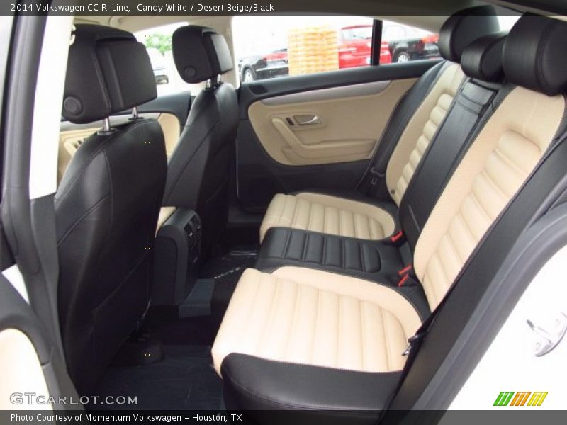 Candy White / Desert Beige/Black 2014 Volkswagen CC R-Line