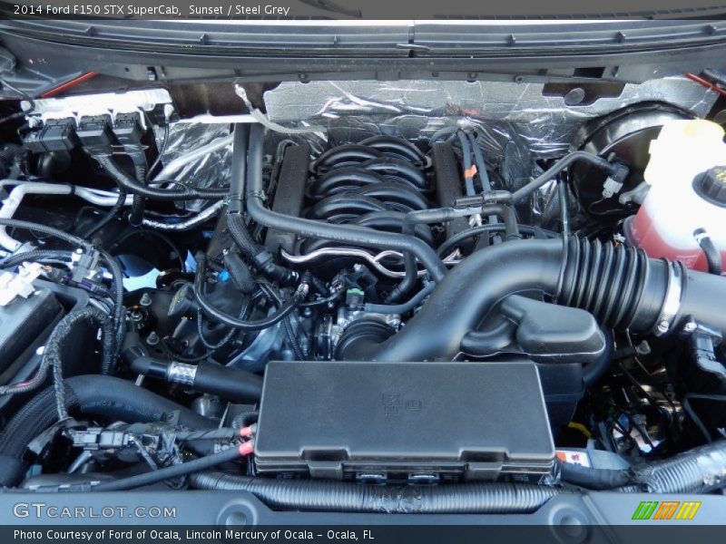  2014 F150 STX SuperCab Engine - 5.0 Liter Flex-Fuel DOHC 32-Valve Ti-VCT V8