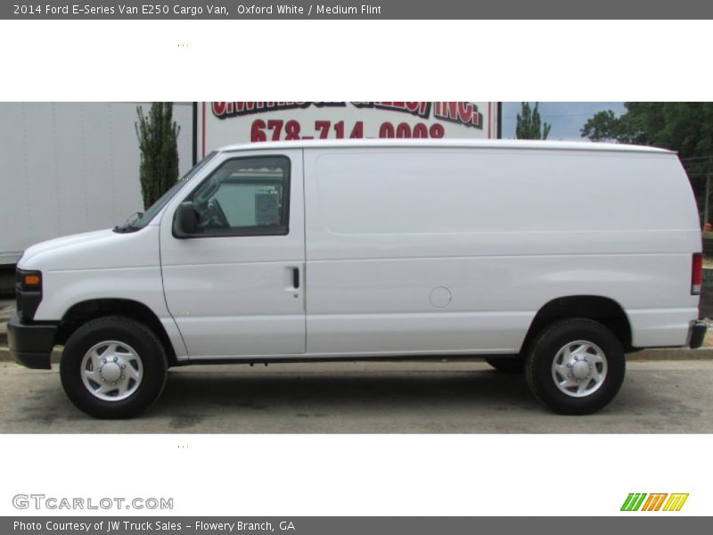 Oxford White / Medium Flint 2014 Ford E-Series Van E250 Cargo Van