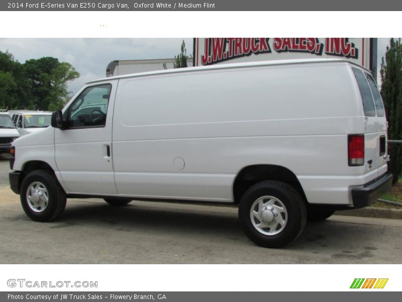 Oxford White / Medium Flint 2014 Ford E-Series Van E250 Cargo Van