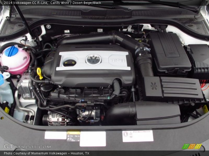 Candy White / Desert Beige/Black 2014 Volkswagen CC R-Line