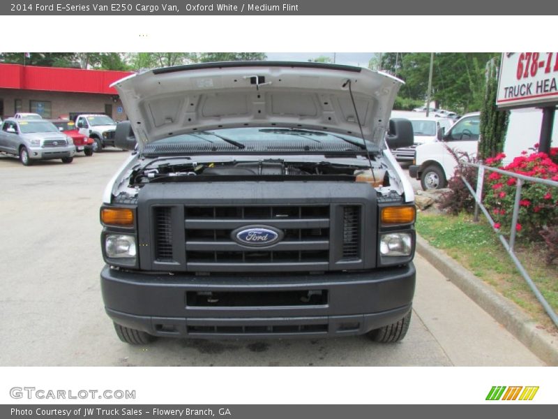 Oxford White / Medium Flint 2014 Ford E-Series Van E250 Cargo Van