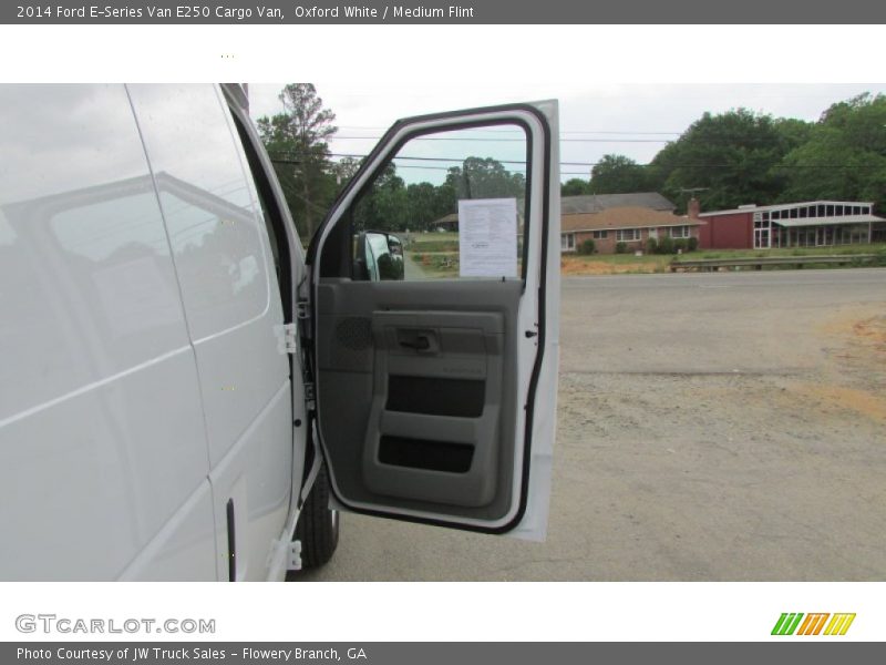 Oxford White / Medium Flint 2014 Ford E-Series Van E250 Cargo Van
