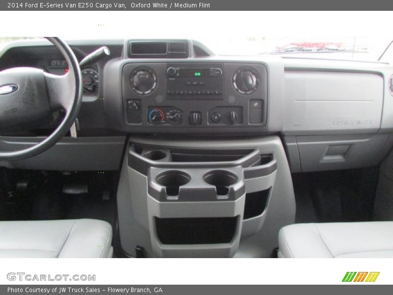 Oxford White / Medium Flint 2014 Ford E-Series Van E250 Cargo Van