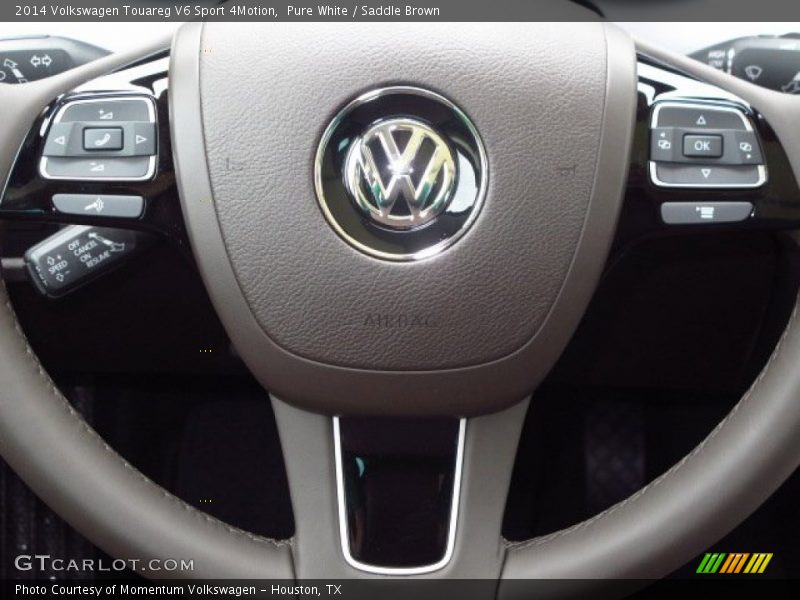  2014 Touareg V6 Sport 4Motion Steering Wheel