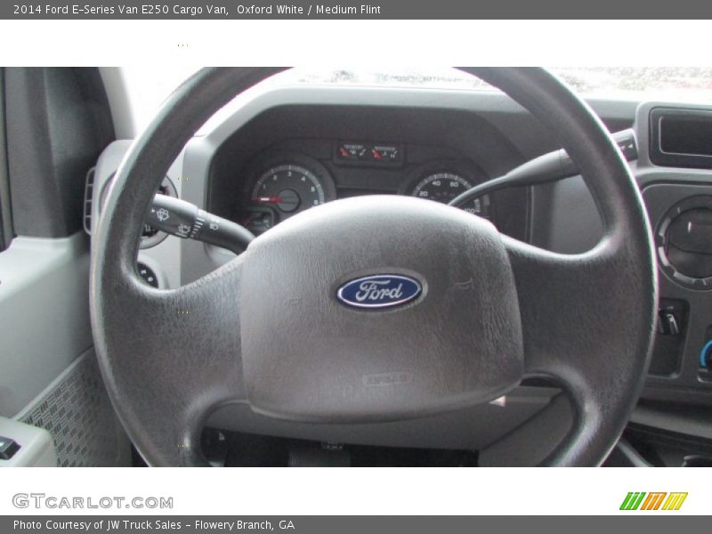Oxford White / Medium Flint 2014 Ford E-Series Van E250 Cargo Van