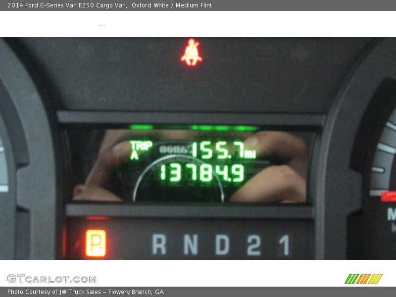 Oxford White / Medium Flint 2014 Ford E-Series Van E250 Cargo Van