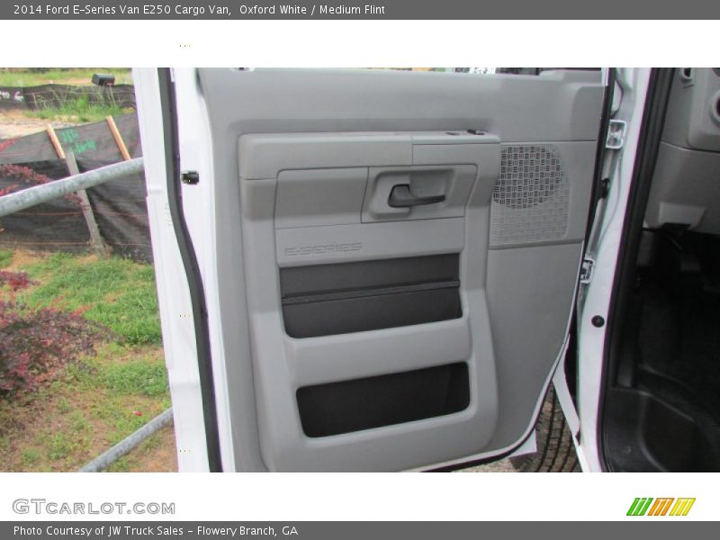 Oxford White / Medium Flint 2014 Ford E-Series Van E250 Cargo Van