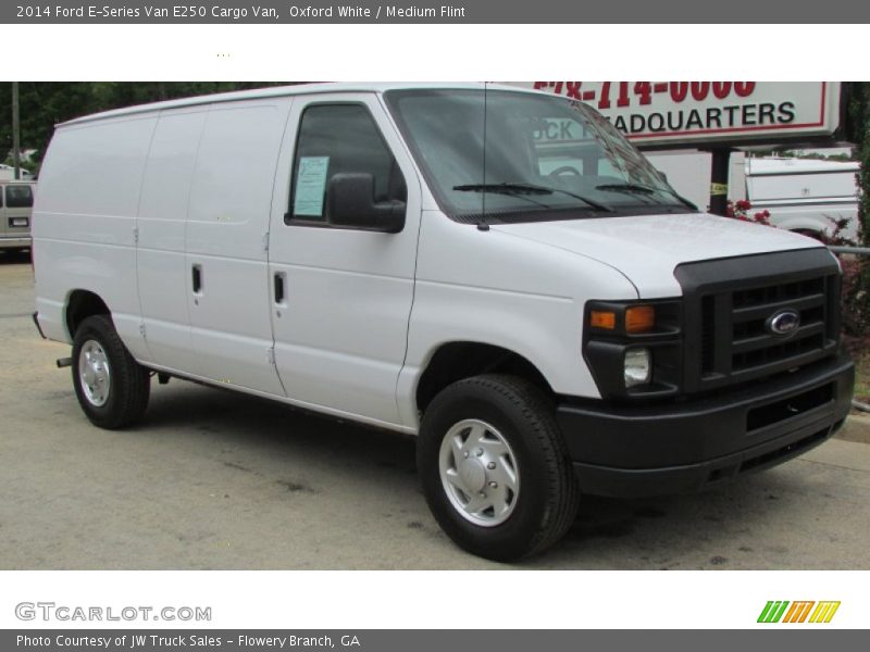 Oxford White / Medium Flint 2014 Ford E-Series Van E250 Cargo Van
