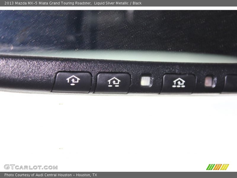 Liquid Silver Metallic / Black 2013 Mazda MX-5 Miata Grand Touring Roadster
