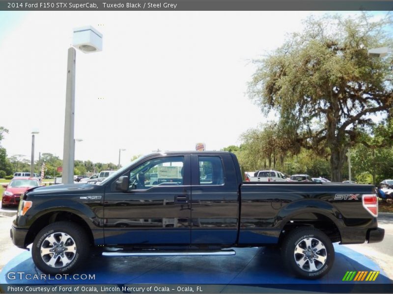  2014 F150 STX SuperCab Tuxedo Black