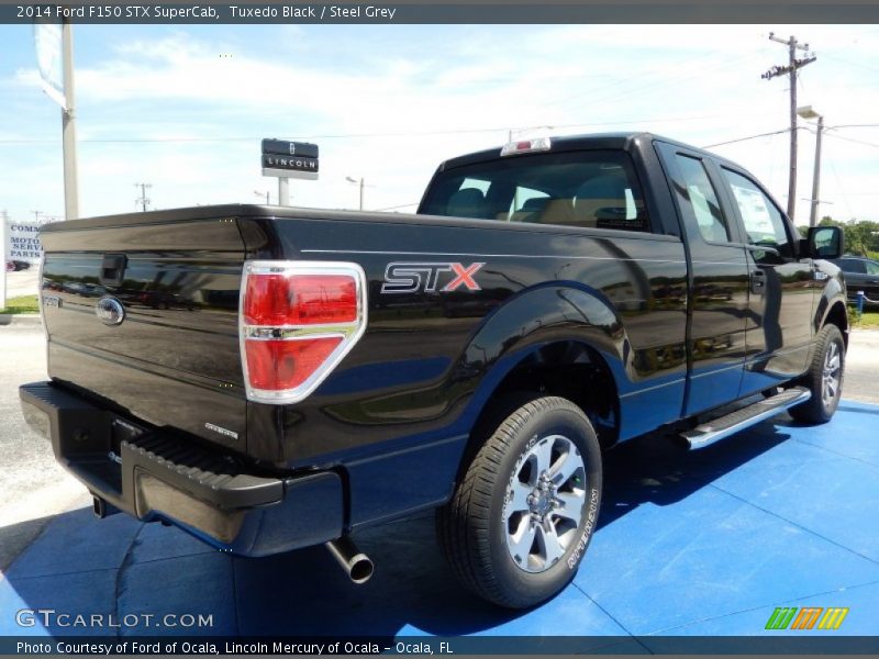 Tuxedo Black / Steel Grey 2014 Ford F150 STX SuperCab