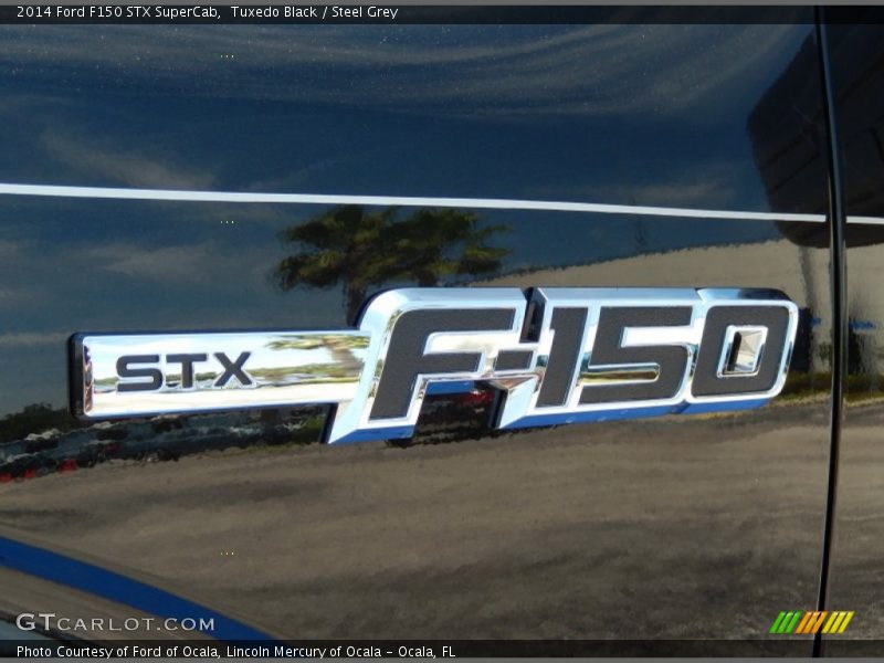 Tuxedo Black / Steel Grey 2014 Ford F150 STX SuperCab