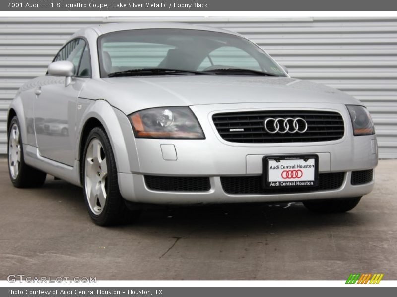 Lake Silver Metallic / Ebony Black 2001 Audi TT 1.8T quattro Coupe