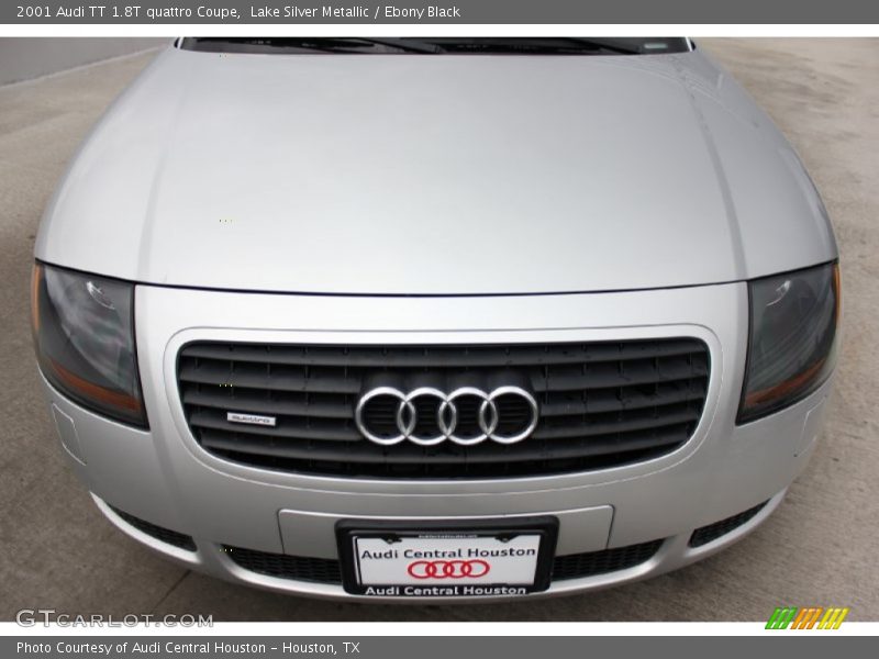 Lake Silver Metallic / Ebony Black 2001 Audi TT 1.8T quattro Coupe