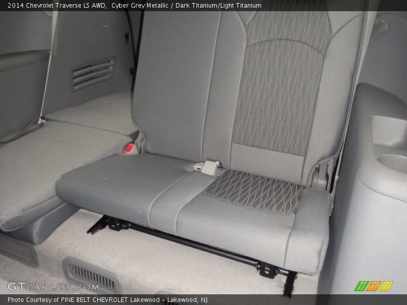 Cyber Grey Metallic / Dark Titanium/Light Titanium 2014 Chevrolet Traverse LS AWD