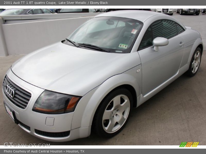 Lake Silver Metallic / Ebony Black 2001 Audi TT 1.8T quattro Coupe