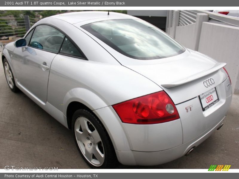 Lake Silver Metallic / Ebony Black 2001 Audi TT 1.8T quattro Coupe