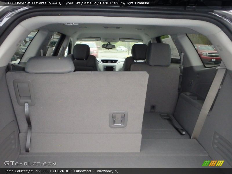 Cyber Grey Metallic / Dark Titanium/Light Titanium 2014 Chevrolet Traverse LS AWD