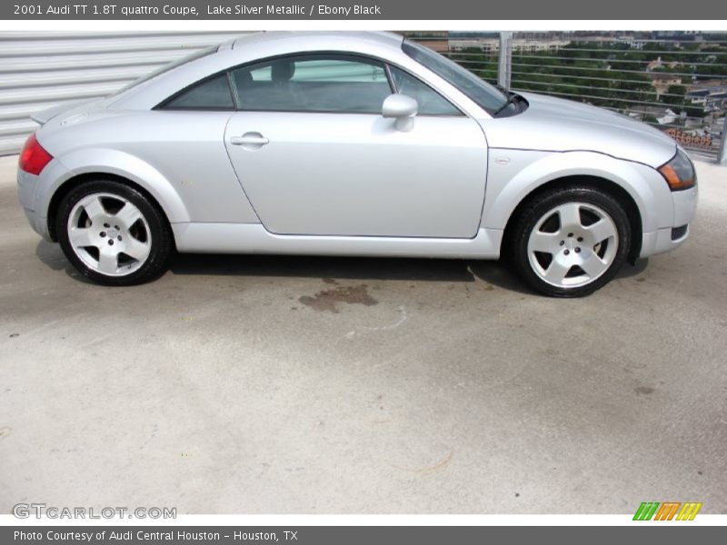 Lake Silver Metallic / Ebony Black 2001 Audi TT 1.8T quattro Coupe