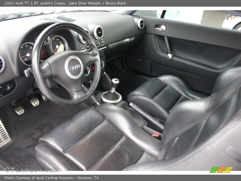  2001 TT 1.8T quattro Coupe Ebony Black Interior
