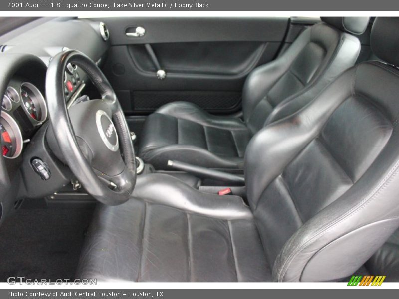 Lake Silver Metallic / Ebony Black 2001 Audi TT 1.8T quattro Coupe