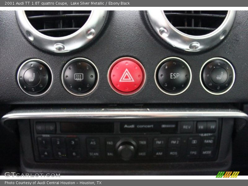 Lake Silver Metallic / Ebony Black 2001 Audi TT 1.8T quattro Coupe