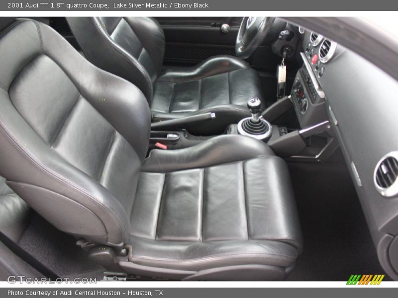 Lake Silver Metallic / Ebony Black 2001 Audi TT 1.8T quattro Coupe