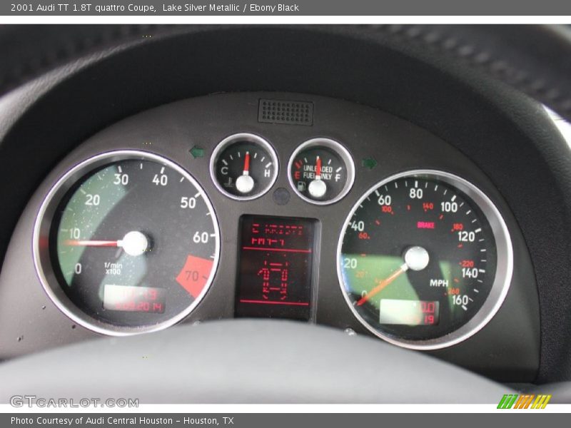 Lake Silver Metallic / Ebony Black 2001 Audi TT 1.8T quattro Coupe