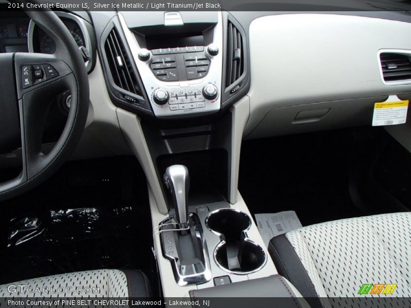 Silver Ice Metallic / Light Titanium/Jet Black 2014 Chevrolet Equinox LS