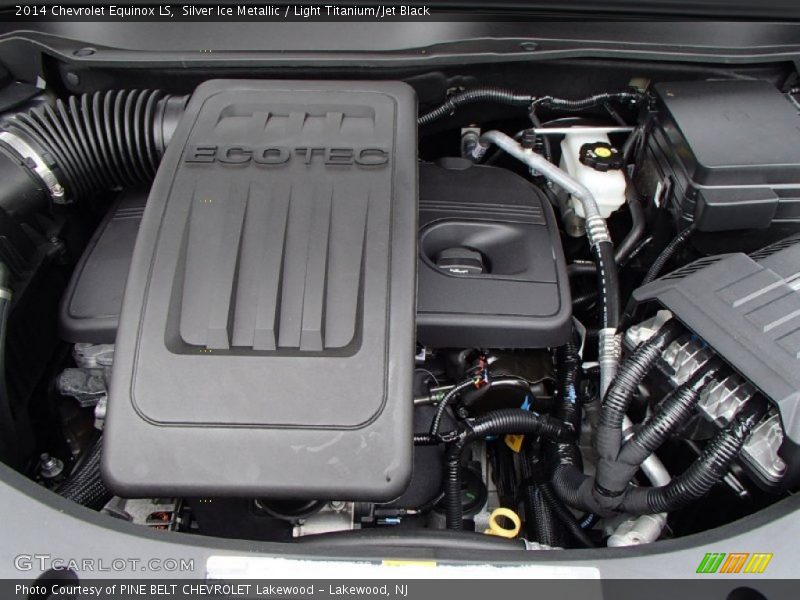 Silver Ice Metallic / Light Titanium/Jet Black 2014 Chevrolet Equinox LS