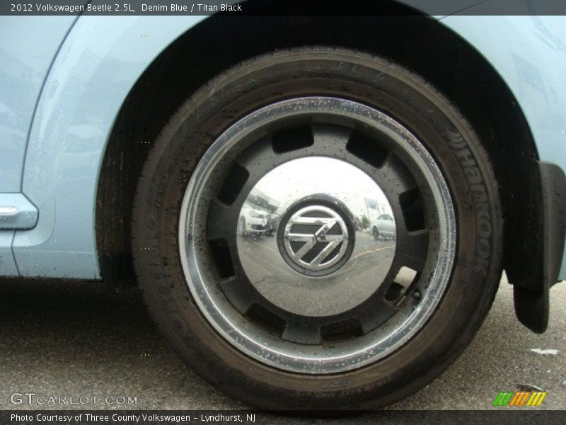 Denim Blue / Titan Black 2012 Volkswagen Beetle 2.5L
