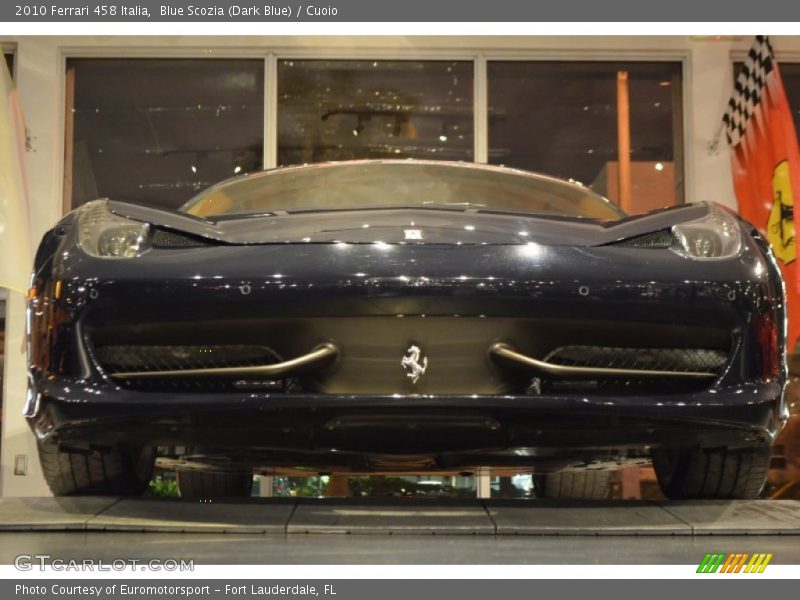 Blue Scozia (Dark Blue) / Cuoio 2010 Ferrari 458 Italia