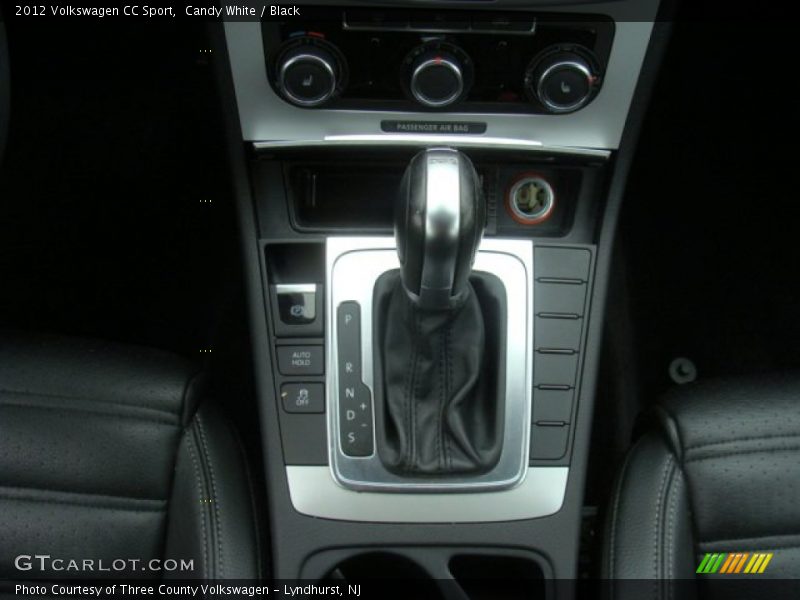 Candy White / Black 2012 Volkswagen CC Sport