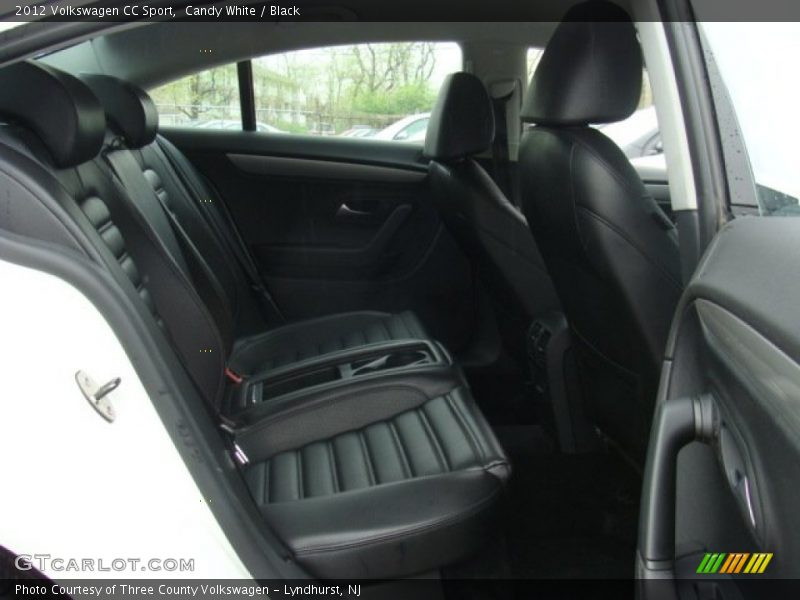 Candy White / Black 2012 Volkswagen CC Sport