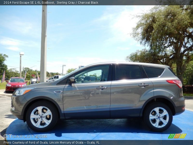 Sterling Gray / Charcoal Black 2014 Ford Escape SE 1.6L EcoBoost