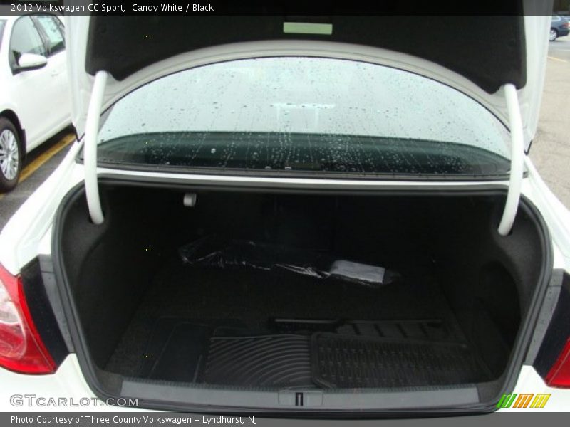 Candy White / Black 2012 Volkswagen CC Sport