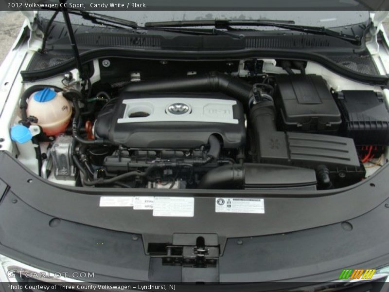 Candy White / Black 2012 Volkswagen CC Sport