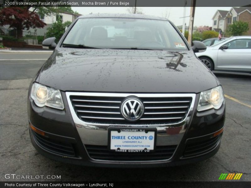 Mocha Brown / Pure Beige 2008 Volkswagen Passat Komfort Sedan