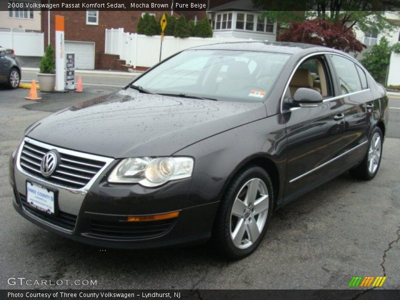 Mocha Brown / Pure Beige 2008 Volkswagen Passat Komfort Sedan