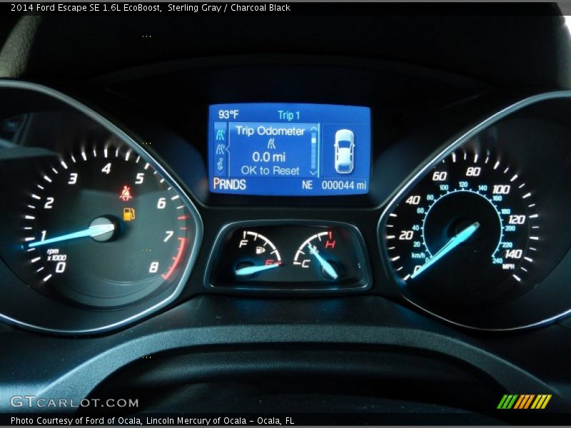 Sterling Gray / Charcoal Black 2014 Ford Escape SE 1.6L EcoBoost