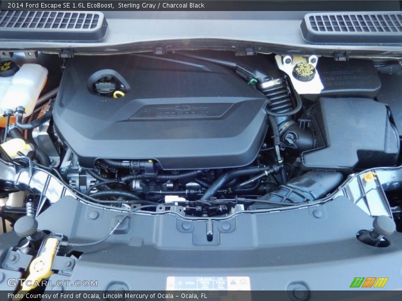 Sterling Gray / Charcoal Black 2014 Ford Escape SE 1.6L EcoBoost